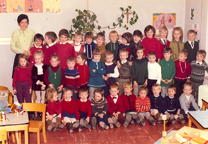 schoolfoto uit 1968.